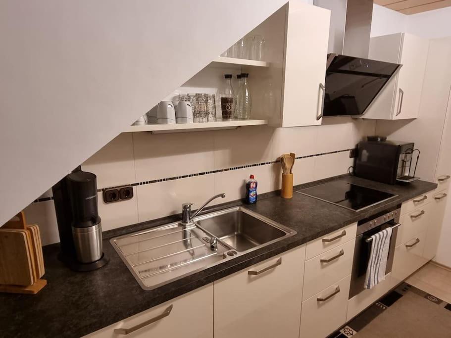 Gemuetliche Wohnung Am Waldrand Thierhaupten 外观 照片